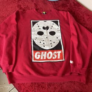 VNTG Wu tang Limited ghostface killah Jason mask Sweater Made In USA Sz Large